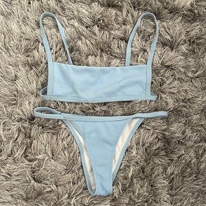 Zaful Blue Bikini Set